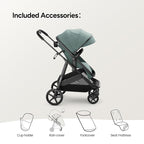 Mompush Wiz 2 in 1 Baby Stroller - Image 3