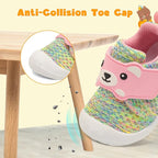 FEETCITY Baby Walking Shoes Wide Baby Shoes Boys Girls Infant Sneakers Crib - Image 5