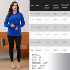 GINKANA Women's Nursing Hoodie Sweatshirt Long Sleeves Breastfeeding Maternity - Image 7