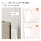 WAMPAT Dresser with 2 Doors & 8 Drawers - Image 7