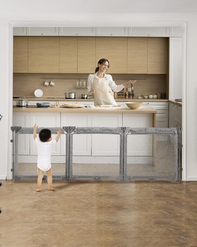 Extra Wide Baby Gate Playpen by patywaga