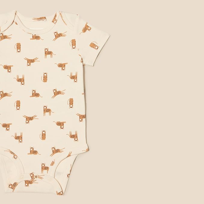 Amazon Essentials Unisex Toddlers and Babies’ Short-Sleeve Bodysuits - Image 2