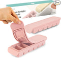 Silicone Freezer Trays with Lid, 1oz 6 Section by FIRGI-FirstGift