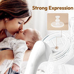NCVI Manual Breast Pump for Breastfeeding Small Nipple, 20mm Silicone Soft - Image 3