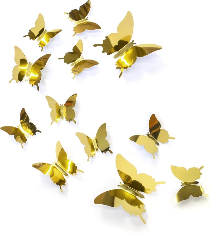 Butterfly Wall Decal Room Decor, Party Decor, Wedding Decoration, Aesthetic by Artivo