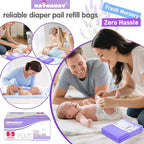 Diaper Pail Refill Bags Compatible - Image 6