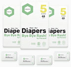 Parasol Clear+Dry Disposable Diapers and Clear+Pure Wipes Kit, RashShield - Image 3