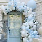 90pack Light Blue Balloons Different Size 18/12/10/5 Inch Baby Blue Balloon - Image 7