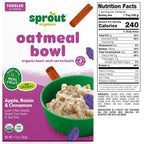 Sprout Organics, Toddler Meal, Apple Raisin Oatmeal - Image 3
