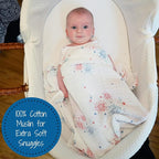 LollyBanks Swaddle Blanket 100% Cotton, Muslin Swaddle Blankets Lightweight - Image 2