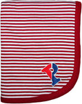 Creative Knitwear Pennsylvania Split P Striped Baby and Toddler Blanket by CollegeBaby