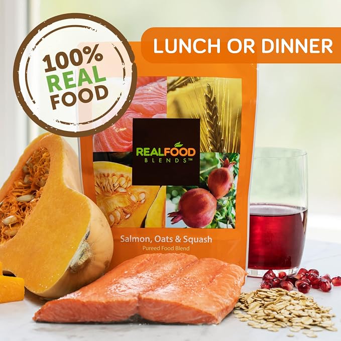 Real Food Blends Salmon, Oats & Squash - Image 2