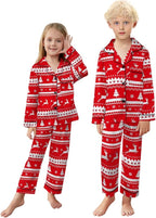 Schbbbta Family Matching Pajamas Holiday Sleepwear Long Sleeve Pjs Sets - Image 3