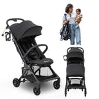 BabbleRoo Hoplite Compact Stroller – Lightweight Travel Stroller by BabbleRoo