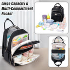 Diaper Bag Backpack, Stylish Baby Diaper Bag, Waterproof Travel Diaper - Image 6