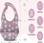 BPA-Free Silicone Baby Bibs - Image 3