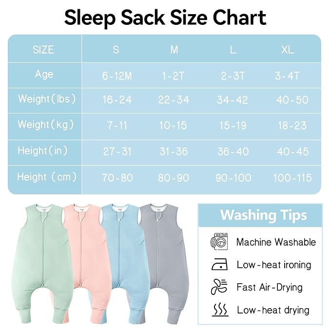 Rayon Made From Bamboo Sleep Sack 6-12 Months 0.5 Tog Ultra Soft Summer Toddler - Image 7