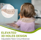 Accmor Silicone Baby Bibs, Waterproof Soft Bibs - Image 4
