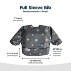 Tiny Twinkle Long Sleeve Bib for Babies & Toddlers – Waterproof Smock Bib for - Image 6