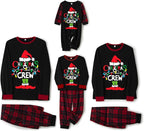 Awoscut Christmas Family Matching Pajamas Christmas Pjs Holiday Nightwear - Image 2