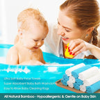 Baby Washcloths 12 Pack, 10x10 inch Heavenly Soft Wash Cloths - Image 4