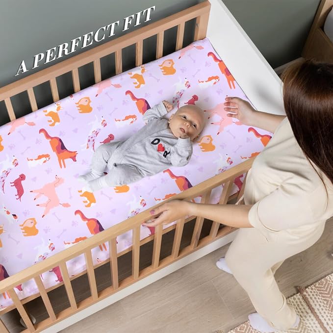 UOMNY Crib Sheet 52x28 Baby Sheet - Image 3