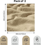 JELLYMONI Muslin Swaddle Blankets - Image 3