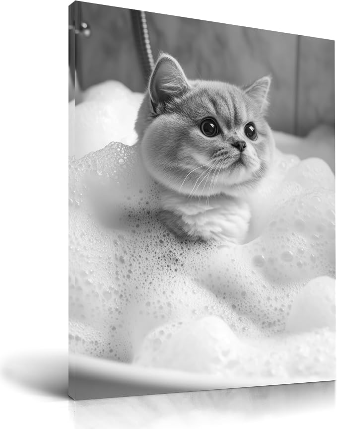 KensTro Funny Bathroom Wall Art Decor, Wall Decor by KensTro