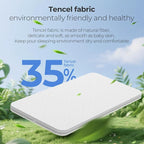 35x20 Rectangle Baby bassinet mattress: 2" Thick Dual Side Gel Memory Foam - Image 5