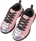 MARSVOVO First Shoes for Walking Boy Girl Athletic Lightweight Flexible Lace-up - Image 3