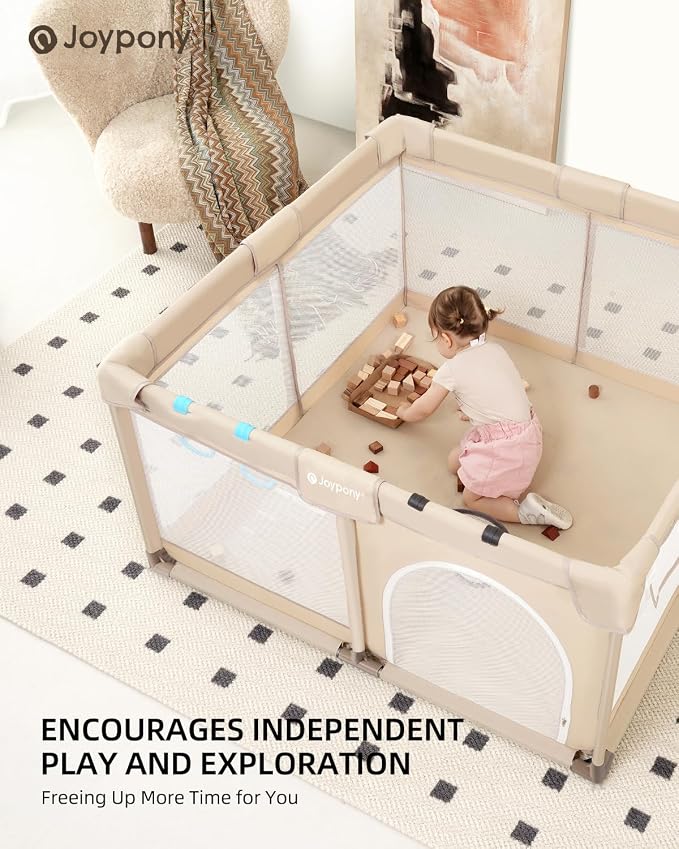 Baby Playpen, 50x50 in Small Play Pen - Image 5