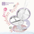 Stainless Steel Baby Plate - Image 4