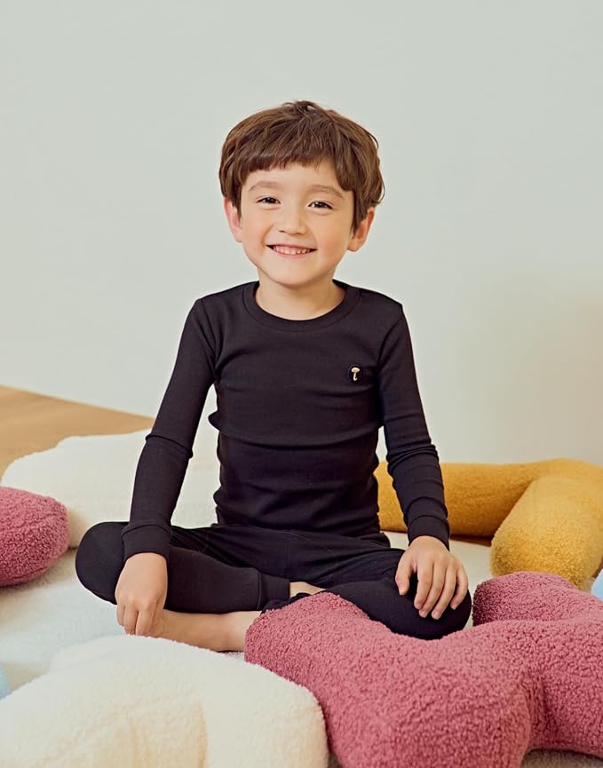 moimoln 6M-8Y Modal Cotton Solid Soft Breathable Baby Toddler Boys Girls Snug - Image 4
