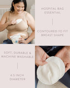 Kindred Bravely Organic Reusable Nursing Pads, - Image 3