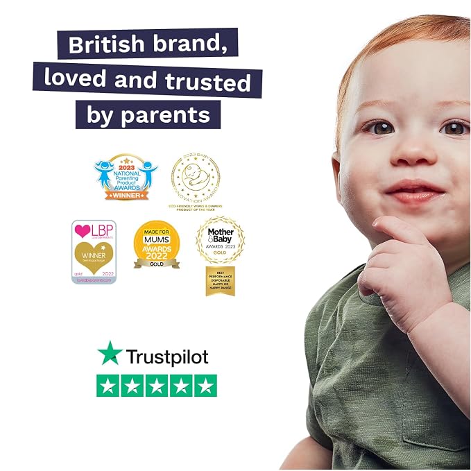 Pura Baby Wipes 3 x 60 per pack 100% Plastic-Free & Plant Based Wipes, 99% Water - Image 9
