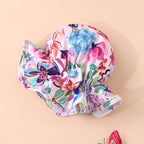 Infant Baby Girl Swimsuit One-Piece Long Sleeve Rash Guard - Image 4