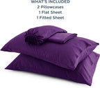 Bedsure Queen Sheet Set, Rayon Derived from Bamboo, Cooling Sheets, Breathable - Image 6