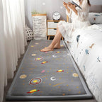 Loartee Coral Velvet Area Rug - Image 4