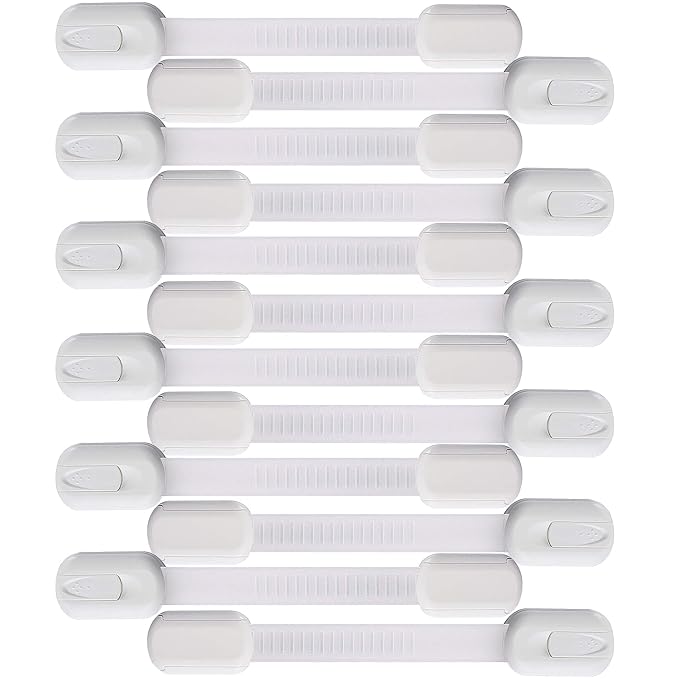 12 Pack Vmaisi Multi-Use Adhesive Straps Locks - Image 3