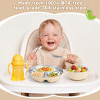 Stainless Steel Baby Plate and Bowl - Image 5