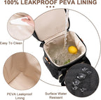 Breastmilk Cooler Bag with Ice Pack Fits 6 Baby Bottles Up to 9 Ounce, - Image 3