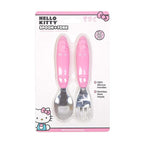 Bumkins Toddler Utensils, Kids Size Fork and Spoon Set, Silicone and - Image 5