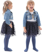 EPEIUS Baby Girl Tights Thick Cable Knit Leggings Stockings Cotton Pantyhose - Image 5