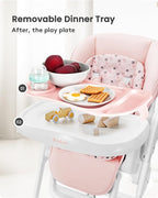 Foldable High Chair with Soft Cushion, High Chairs - Image 6