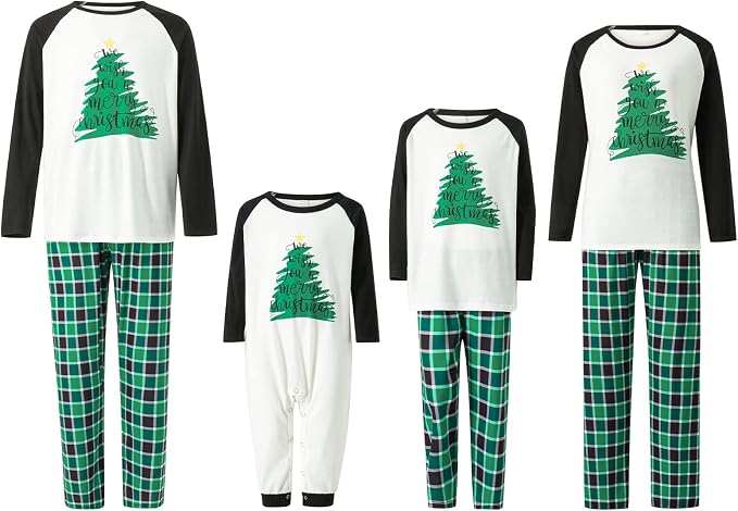 Awoscut Family Christmas Pajamas Matching Pajamas - Image 3