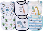 Maiwa 6 Pack Waterproof Cotton Baby Bibs by maiwa