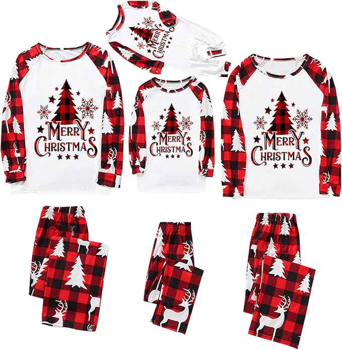 Awoscut Family Christmas Pajamas Matching Pajamas - Image 6