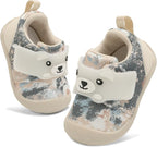 FEETCITY Baby Walking Shoes Wide Baby Shoes Boys Girls Infant Sneakers Crib by FEETCITY