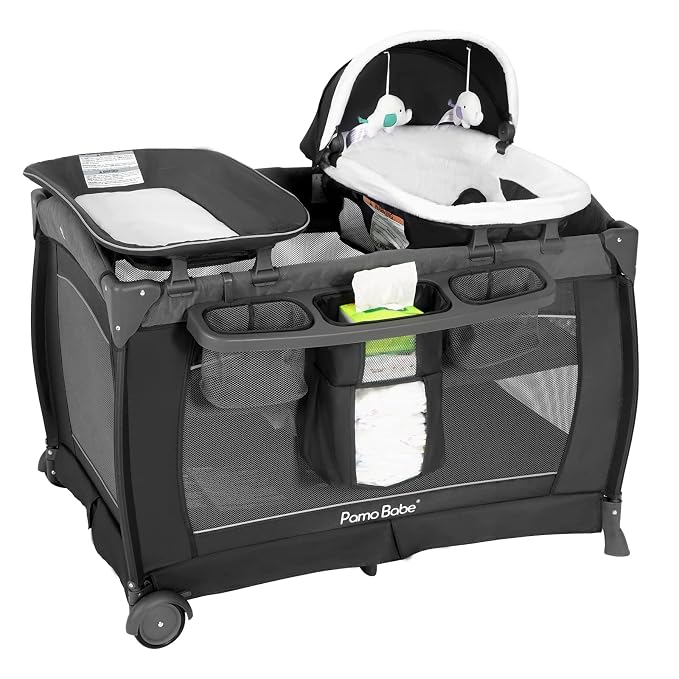 Pamo Babe Playard Portable Playard Foldable Playpen by PamoBabe