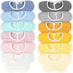 Baby Bibs Muslin Drool Teething Drooling Bibs by Mccotwe